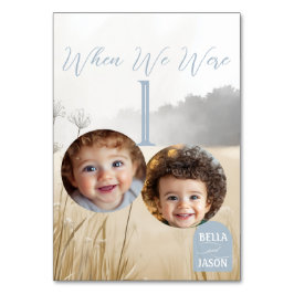 Coastal Meadow Chic Childhood Pic Table Kaart