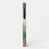 Coastal Mint Coral Seashell Paradise Case-Mate iPhone Case (Achterkant/links)