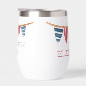 Coastal Nautical Beach Flags Personalized (Droite)