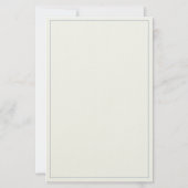 Coastal Nautical Beach Flags Personalized Briefpapier (Achterkant)