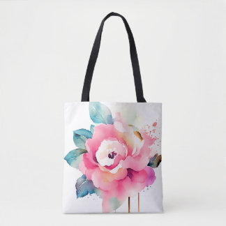 Coastal Riviera Signature Rose Luxe Tote Bag