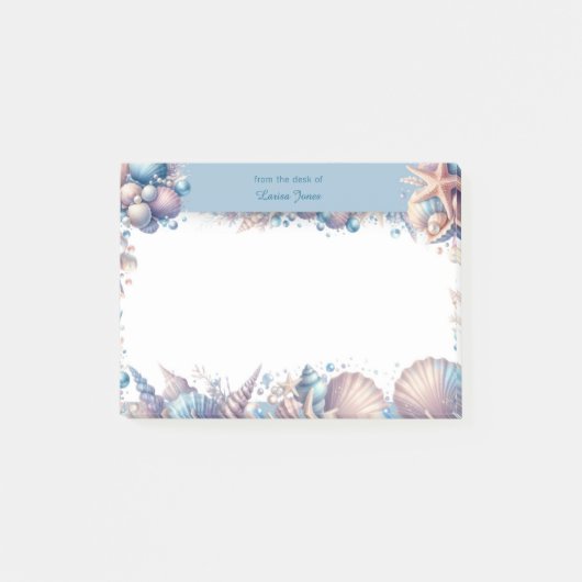 Coastal Seashell Beach  Post-it® Notes (Voorkant)