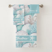 Coastal Seashell & Coral Motif#3 ID1009 (En situation)
