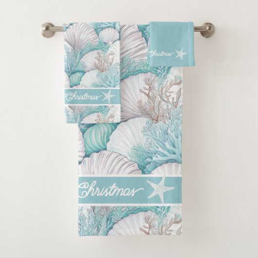 Coastal Seashell & Coral Motif#3 ID1009 (En situation)