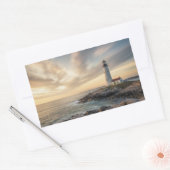 Coastal Serenity Lighthouse Stickers (4-Pack) (Enveloppe)