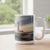 Coastal Serenity Lighthouse Wrap Mug (15oz)