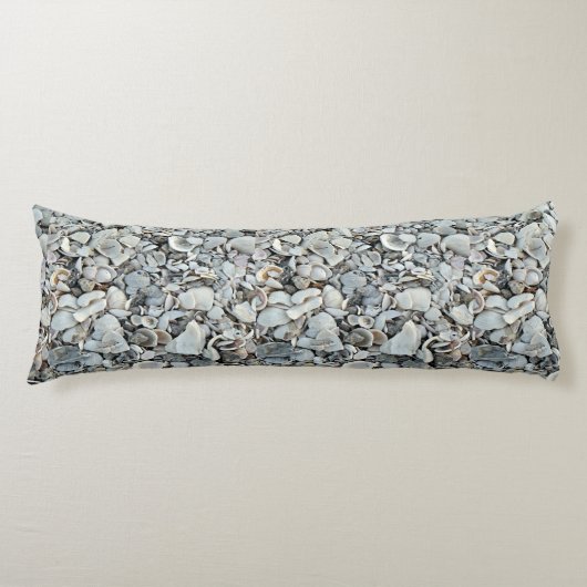 Coastal Shells Relaxed Pattern Lichaamskussen (Voorkant)