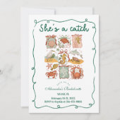 Coastal Stamps & Bows "She's a Catch" Kaart (Voorkant)
