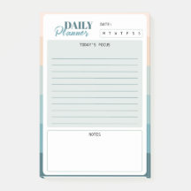 Coastal Stripes Mini Dagelijkse Planner