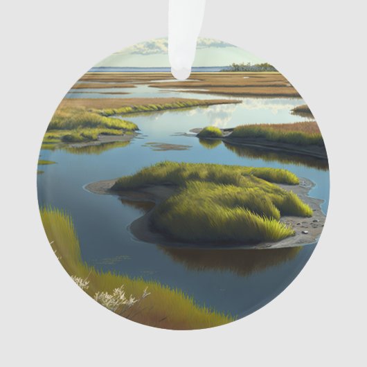 Coastal Tranquility Ornament (voorkant)