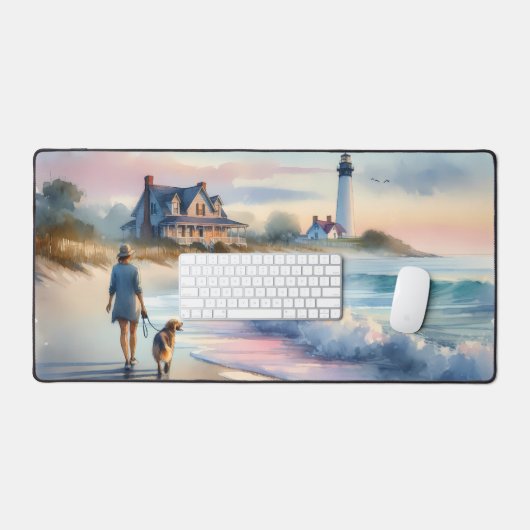 Coastal Walk to Lighthouse at Sunset (Clavier et souris)