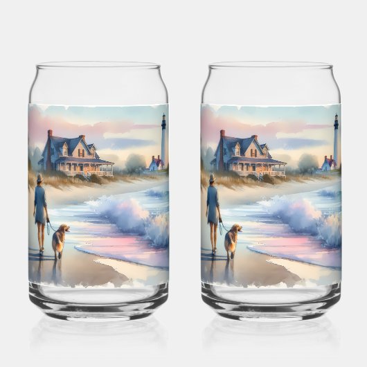 Coastal Walk to Lighthouse at Sunset (Recto)