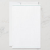 Coastal Watercolor Crab Personalized Briefpapier (Achterkant)