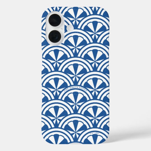 Coastal Waves Pattern - De Witte Lotus Case-Mate iPhone Case (Achterkant)