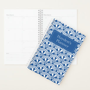 Coastal Waves Pattern - De Witte Lotus Planner
