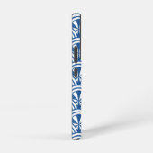Coastal Waves Pattern - De Witte Lotus Samsung Galaxy Hoesje (Rechterkant)