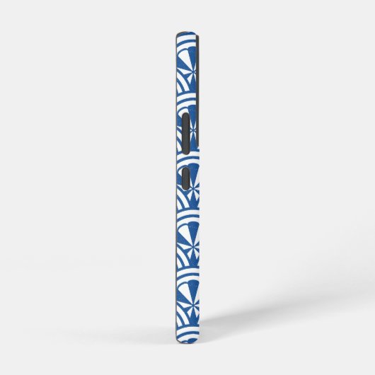 Coastal Waves Pattern - De Witte Lotus Samsung Galaxy Hoesje (Rechterkant)