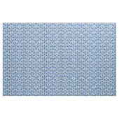 Coastal Waves Pattern - De Witte Lotus Stof (Yard (91,4 cm))