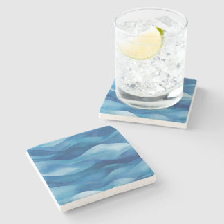 Coastal Waves Stone Onderzetter