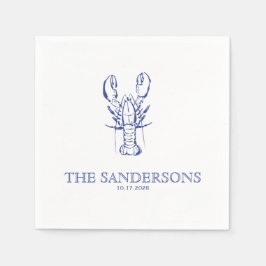 Coastal Wedding Napkin Servet