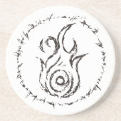 Coaster: Fireball Zandsteen Onderzetter (Voorkant)