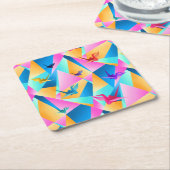 Coaster Vierkante Kartonnen Onderzetter (Schuin)