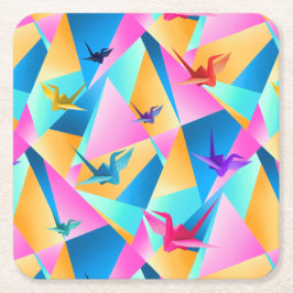 Coaster Vierkante Kartonnen Onderzetter