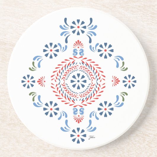 Coaster Zandsteen Onderzetter (Voorkant)