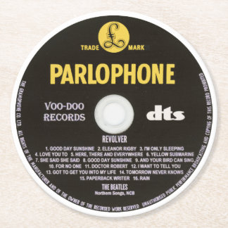 Coasters - Revolver Ronde Kartonnen Onderzetter