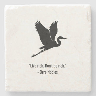 Coasterwijsheid van Orre. Stenen Onderzetter