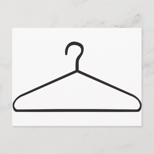 Coat Hanger Wire Briefkaart (Voorkant)