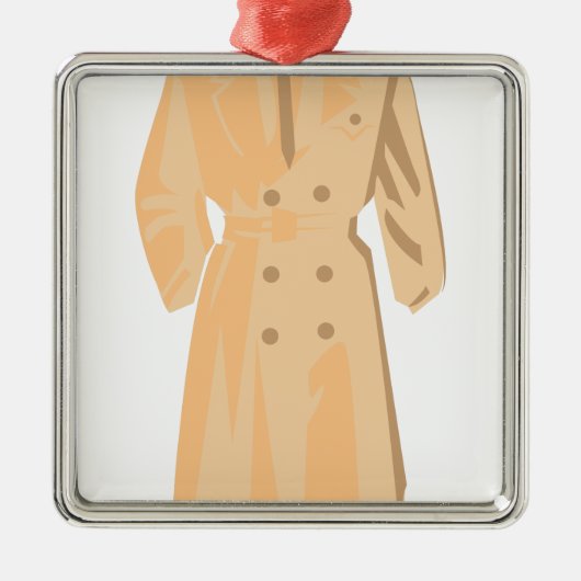 Coat Metalen Ornament (Voorkant)