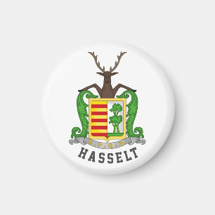Coat of Arms of Hasselt, Belgium Magneet