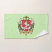 Coat of arms of Vilnius, Lithuania Hand Towel (Serviette à main)