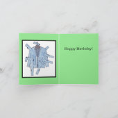 Coat of Arms Verjaardag Kaart van ons (Binnen)