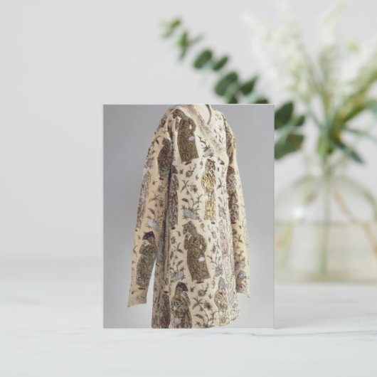 Coat, uit Iran, Safavid, c.1600 Briefkaart (Staand voorkant)