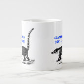 Coatimundi Dont Care Design Jumbo Beker (Voorkant)