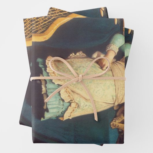 Coaxing Beter dan Teasing Charles Burton Barber Inpakpapier Vel (In situ)