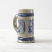Cobalt Corbie Queen Bierpul (Voorkant links)