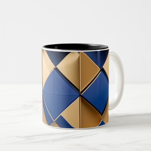 Cobalt Design Mug (Devant droit)