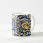 Cobalt Scroll Azulejo Mok (Voorkant rechts)