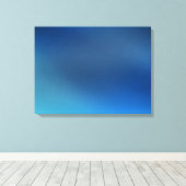 Cobalt Turquoise Bleu & Gris toile Abstraite Impri (Insitu (Plancher de Bois))