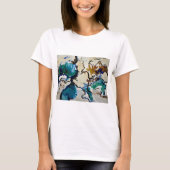 CobaltMoonDesign - Kunstt t-shirt Blue Lagoon (Voorkant)