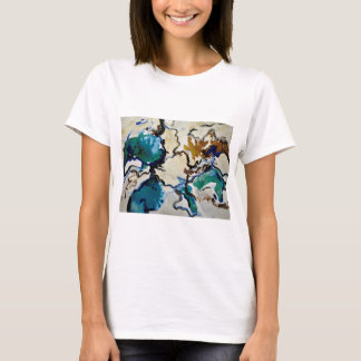 CobaltMoonDesign - Kunstt t-shirt Blue Lagoon