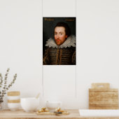 Cobbe Portrait William Shakespeare Poster (Keuken)