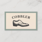 Cobbler - Carte de visite de réparation de chaussu (Devant)