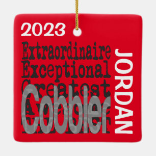 Cobbler Extraordinaire CUSTOM Keramisch Ornament