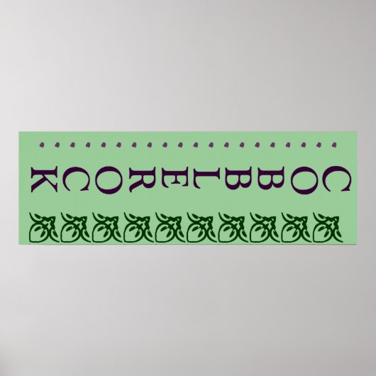 COBBLEROCK SIGN POSTER (Voorkant)