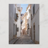 Cobblestone Street in Spanje – Europa Briefkaart (Voorkant)
