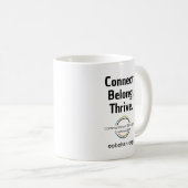 CoBC-Mok - Connect Belong Thrive Koffiemok (Voorkant rechts)
